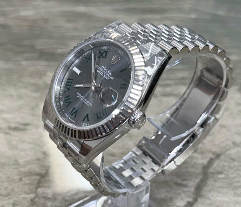 2025 Rolex Datejust Wimbledon Fluted Jubilee Ref. 126334 - Image 3