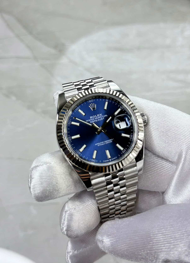 2024 Rolex Datejust 41 Blue 126334 - Image 2
