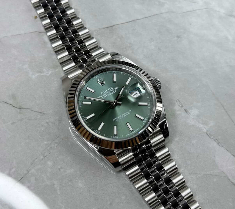 2025 Rolex Datejust 41 Mint Green 126334 - Image 1