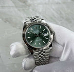 2025 Rolex Datejust 41 Mint Green 126334 - Thumbnail 2