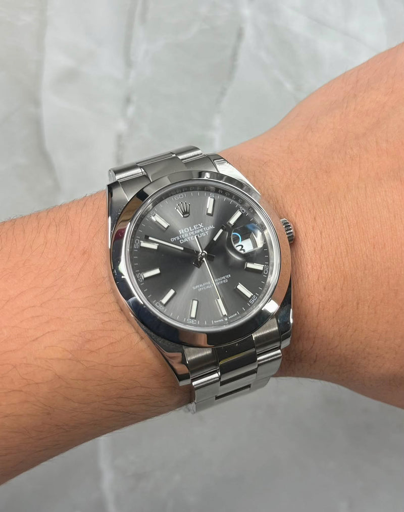 2024 Rolex Datejust 41 Rhodium 126300 - Image 3