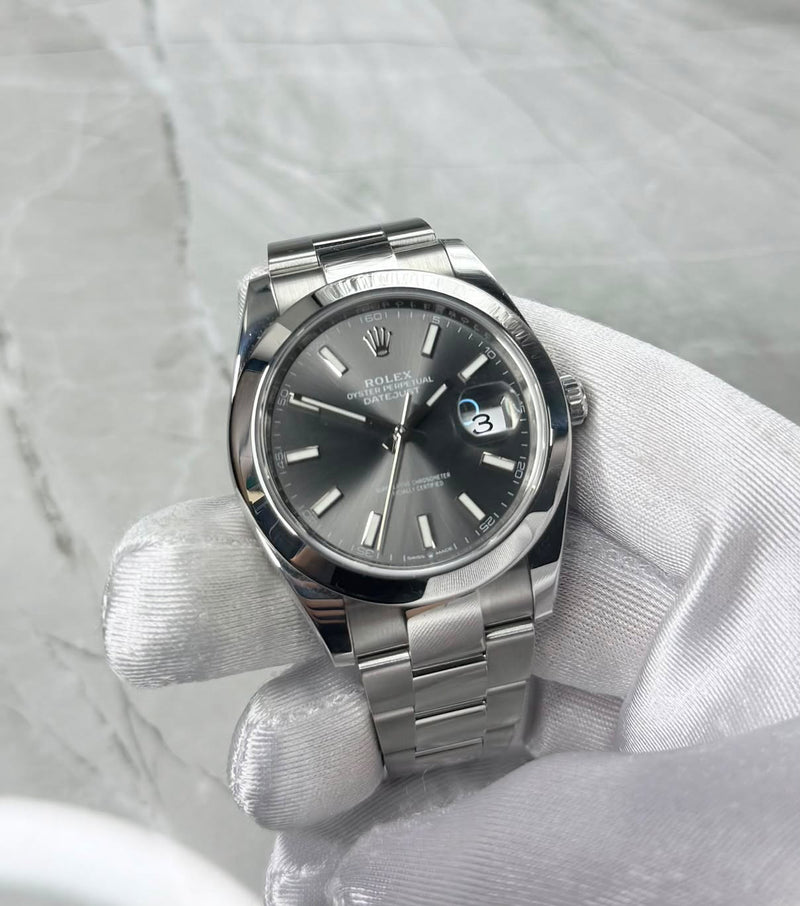 2024 Rolex Datejust 41 Rhodium 126300 - Image 2