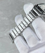 2025 Cartier Santos Medium White WSTA0029 - Thumbnail 5