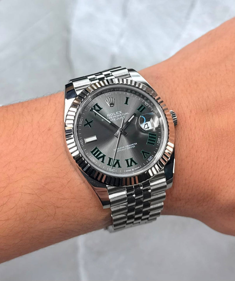 2021 Rolex Datejust 41 Wimbledon 126334 - Image 3