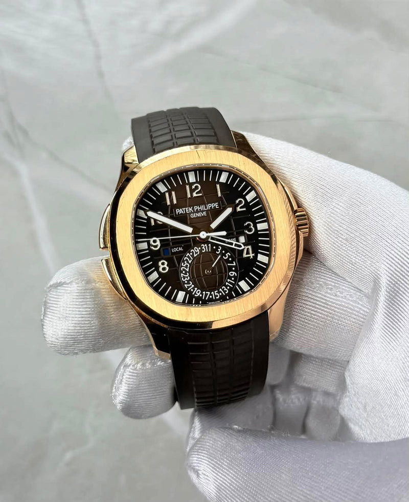 2018 Patek Phillipe Aquanaut Travel Time 5164R - Image 2