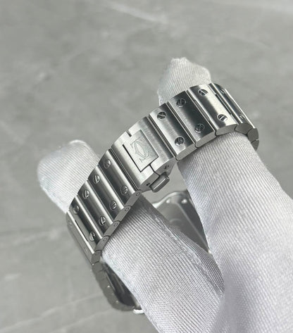 Cartier Santos Medium White