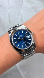 2023 Rolex Datejust 41 Blue 126300 - Thumbnail 3