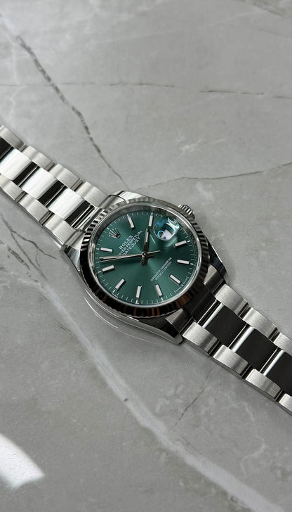 Rolex Datejust 36 Mint Green