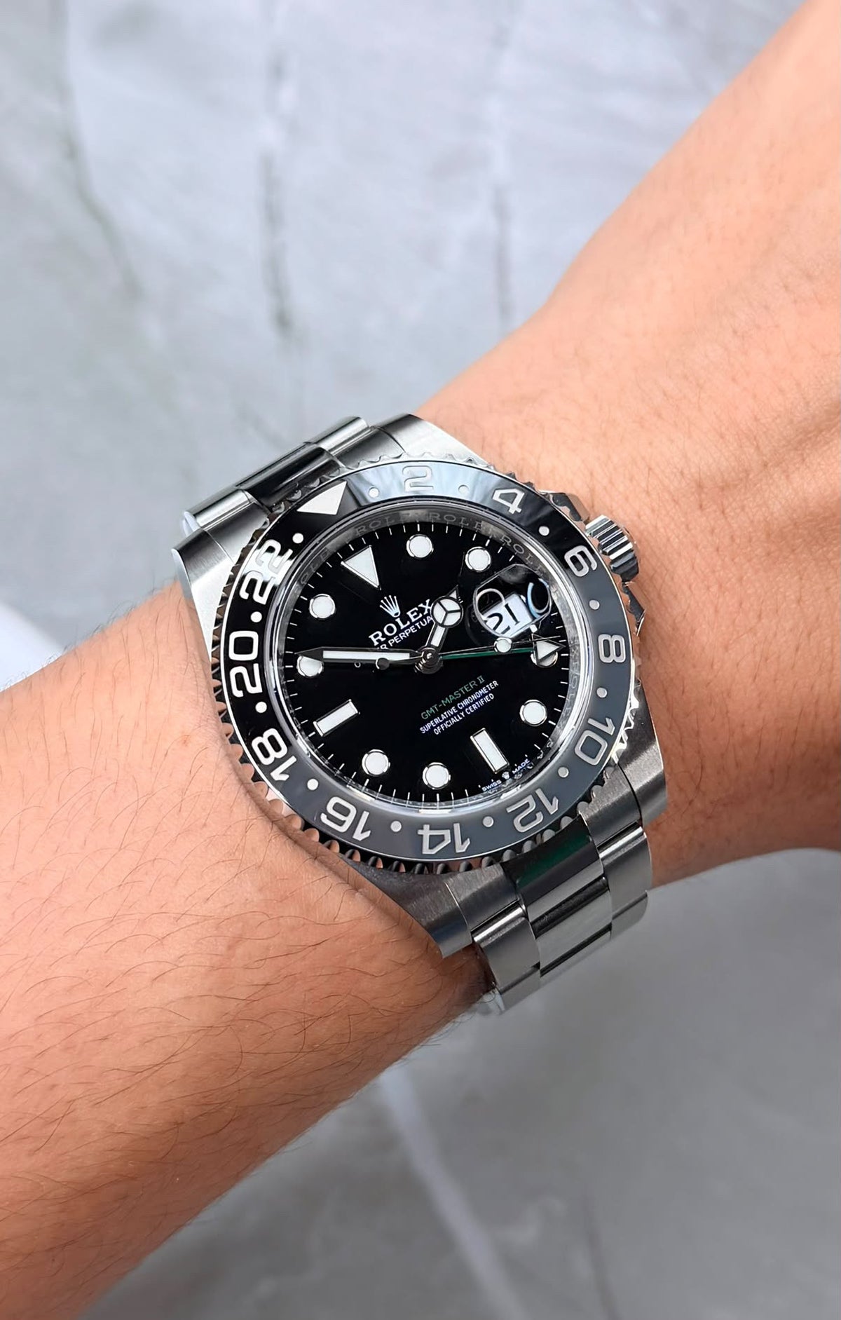 Rolex GMT Master II Bruce Wayne Oyster