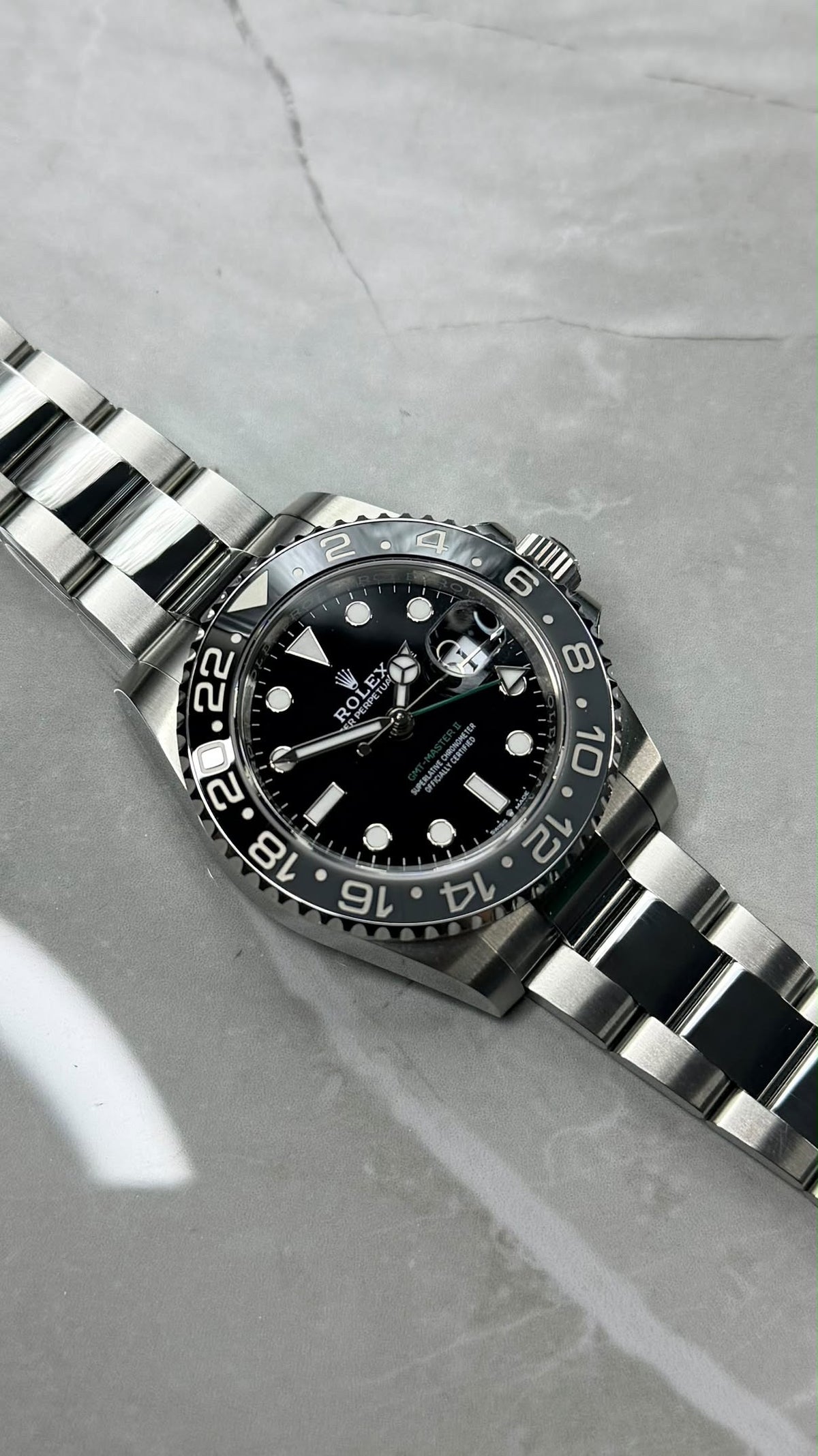 Rolex GMT Master II Bruce Wayne Oyster