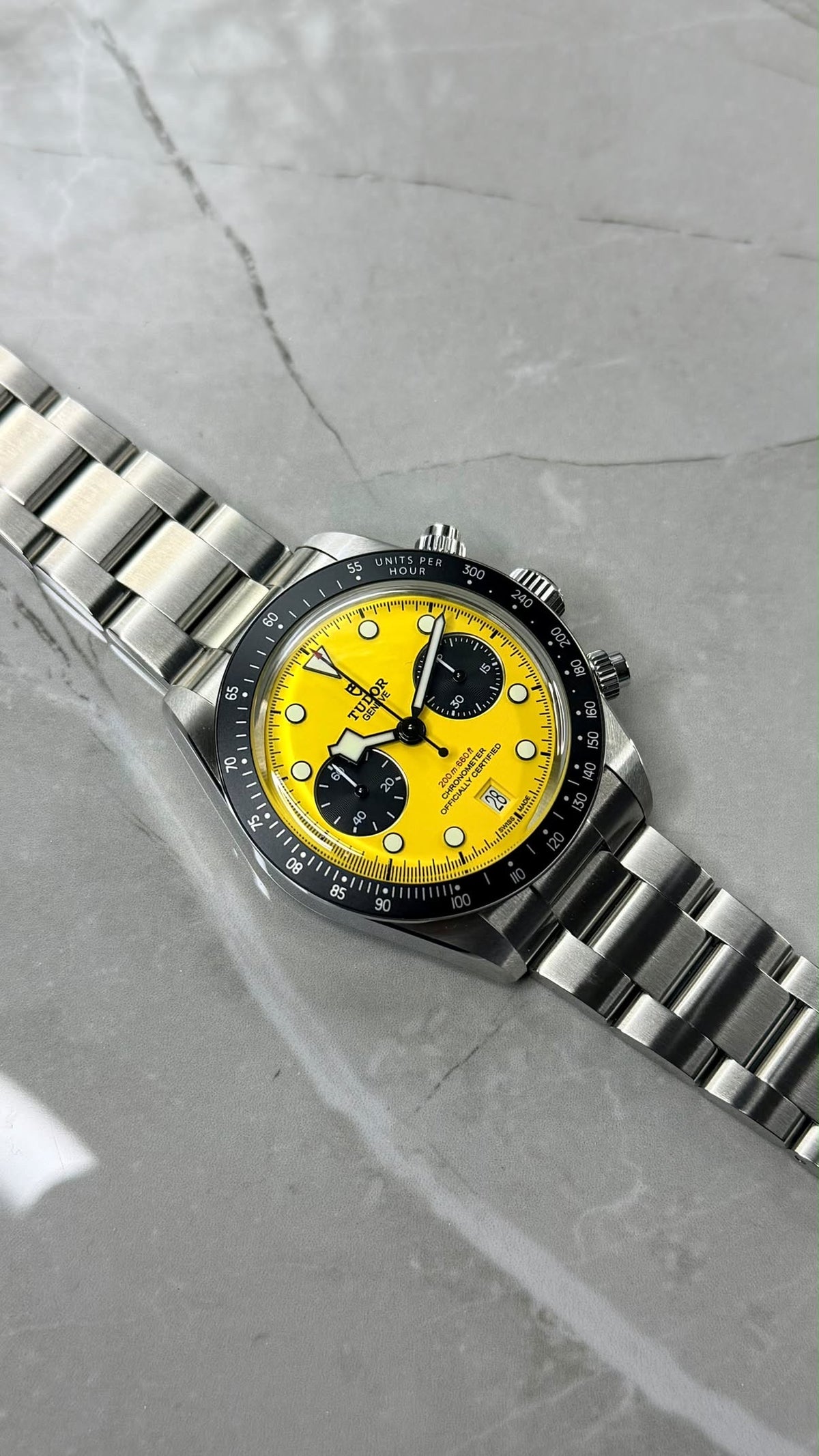 Tudor Black Bay Chronograph 39 Bumblebee