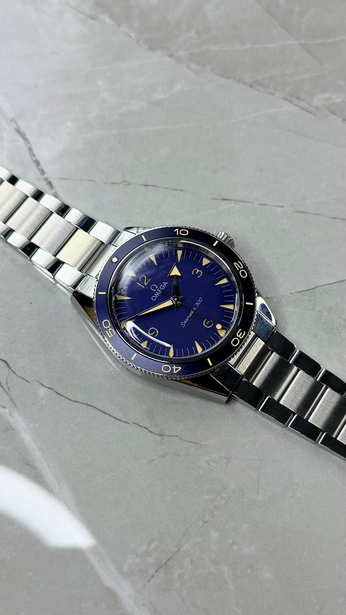 Omega Seamaster 300M Heritage Blue