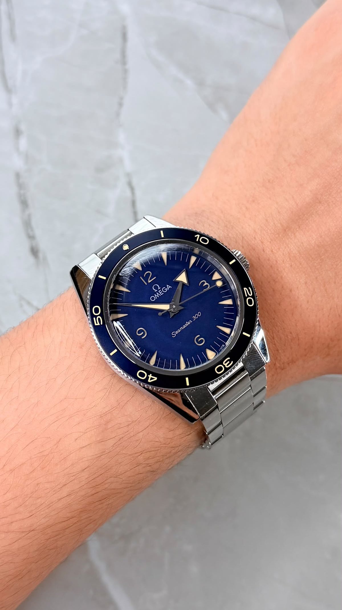 Omega Seamaster 300M Heritage Blue