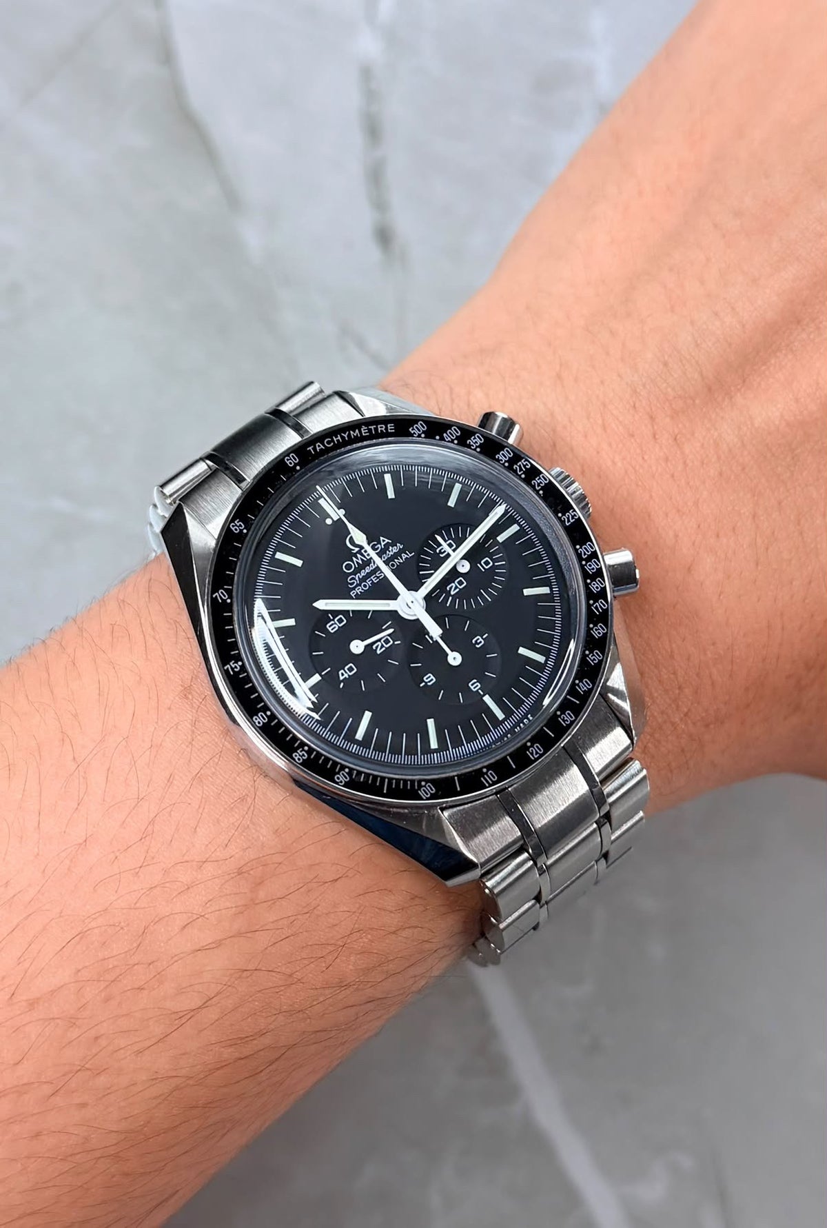 Omega Speedmaster Hesalite