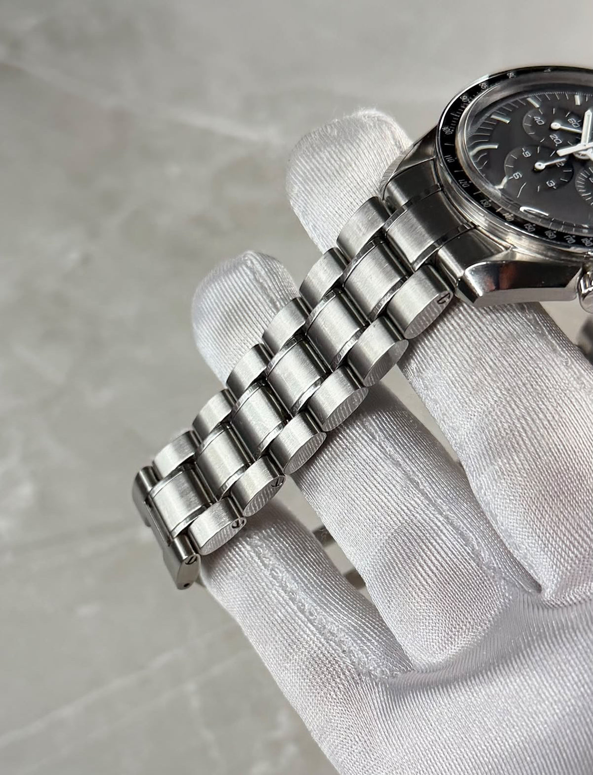 Omega Speedmaster Hesalite