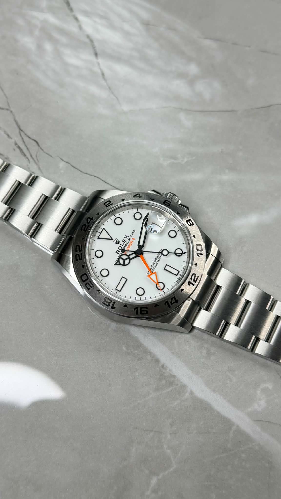 Rolex Explorer II White Polar