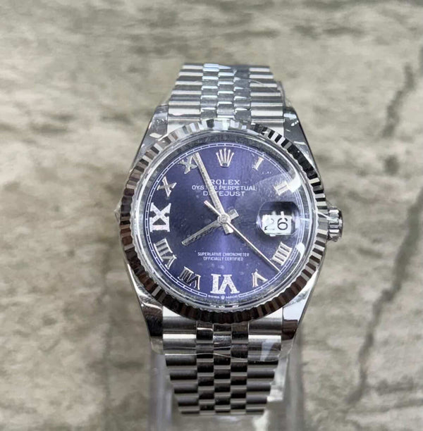 2025 Rolex Datejust 36 Aubergine Dial Ref. 126234