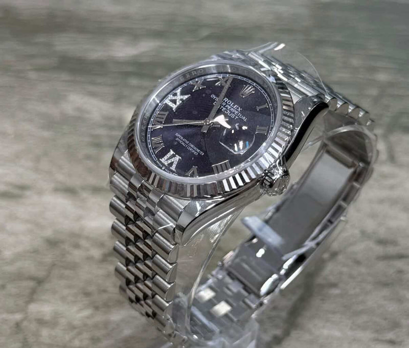 2025 Rolex Datejust 36 Aubergine Dial Ref. 126234 - Image 3