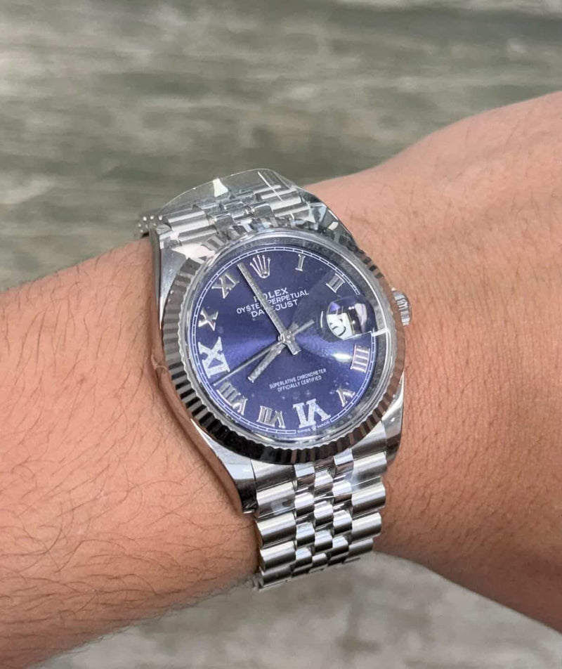 2025 Rolex Datejust 36 Aubergine Dial Ref. 126234 - Image 2