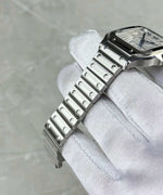 2021 Cartier Santos Medium White WSTA0029 - Thumbnail 5